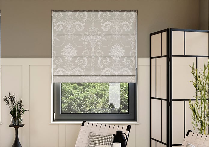 Laura Ashley Josette, Steel - Twist&Fit Roman Blind - Image 3